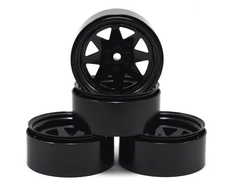 Rc4wd 6 Lug Wagon 2.2 Steel Stamped Beadlock Wheels (Black) 1