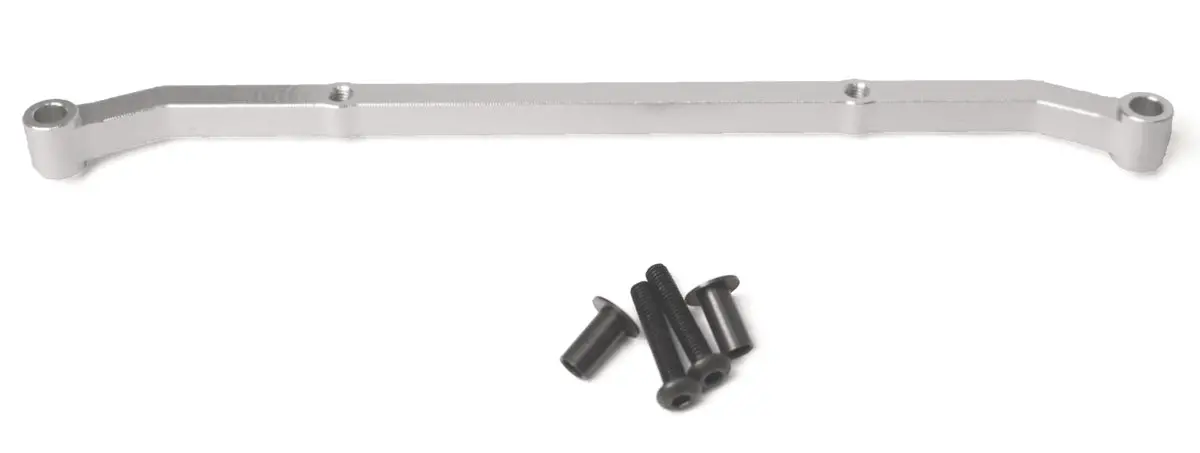 Racers Edge Scx10 Aluminum Steering Link Rod, Silver 1