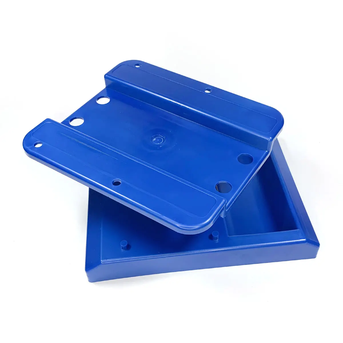 Racers Edge Rc Car Stand In Blue. 1
