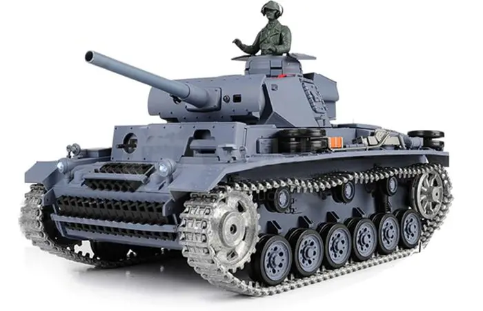 Heng Long 1:16 German Panzer Iii Type L Rc Tank Full Pro 3848-Full Pro 1