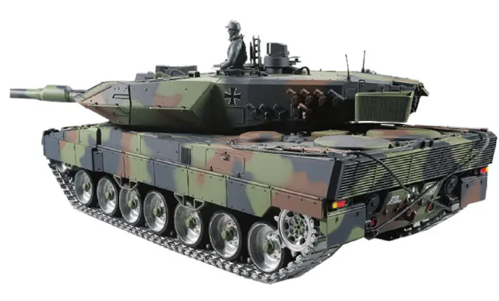 Heng Long 1:16 German Leopard 2 A6 Rc Tank - Full Pro Version 3889-Full Pro 1