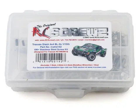 Rc Screwz Stainless Steel Screw Kit For Traxxas® Slash® 4X4 Bl-2S 1/10 1