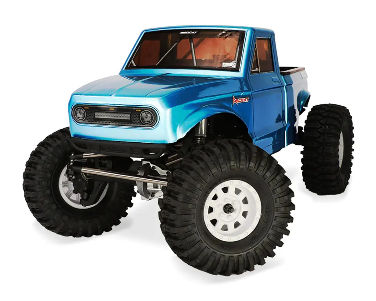 Redcat Ascent Lcg Rtr Scale 1/10 4X4 Rtr Rock Crawler (Blue) W/2.4Ghz Radio 1