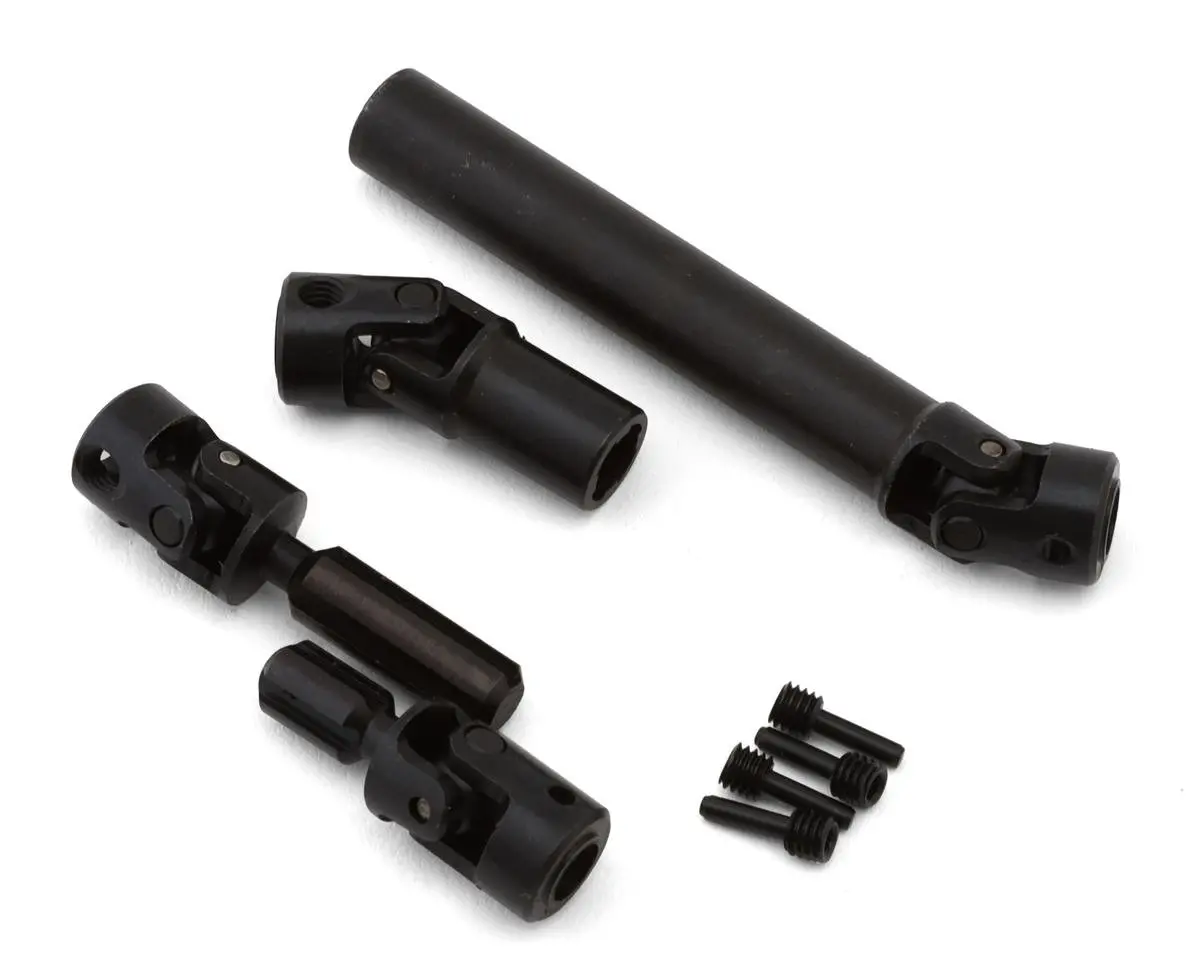 Redcat Ascent-18 Apex Steel Center Universal Driveshafts Set (Front/Rear) 1