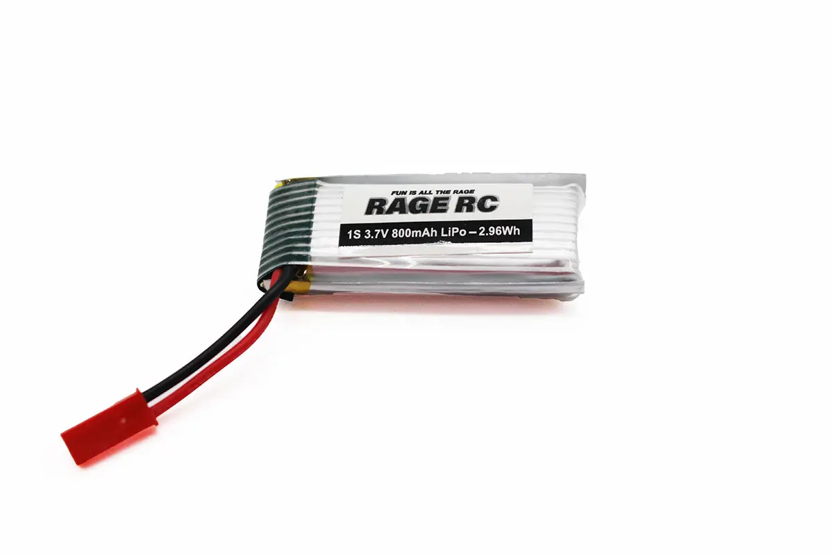 Rage Rc 1S 3.7V 800Mah Lipo Battery; Tribus 1