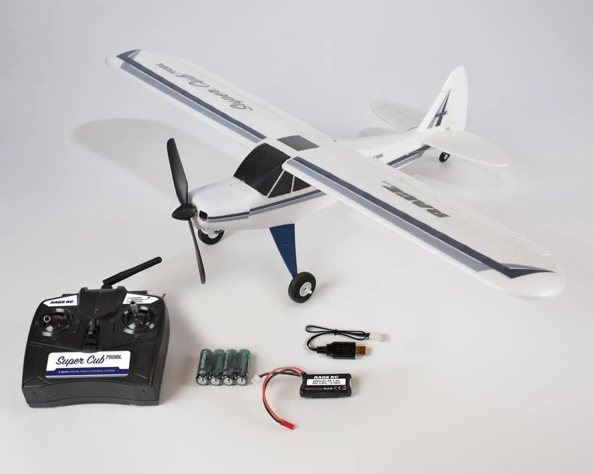Rage Super Cub 750Bl Rtf Electric Airplane (750Mm) 1