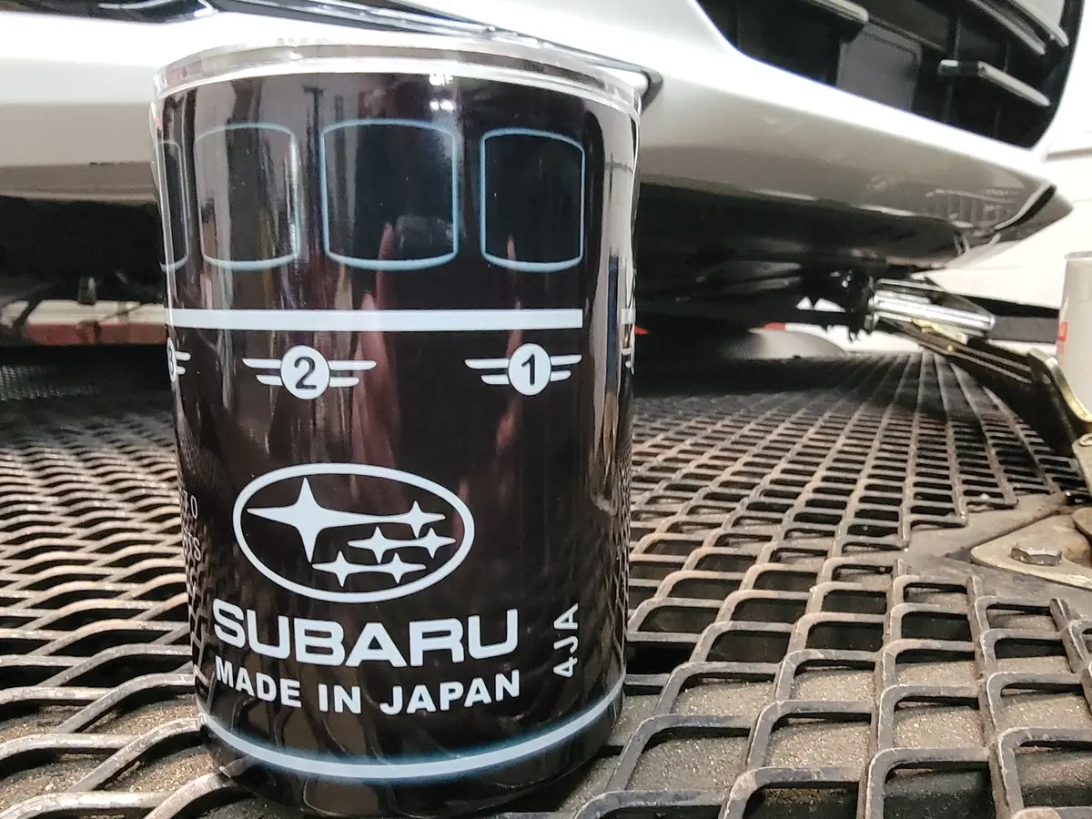 Subaru Black Oil Filter Tumblers 1