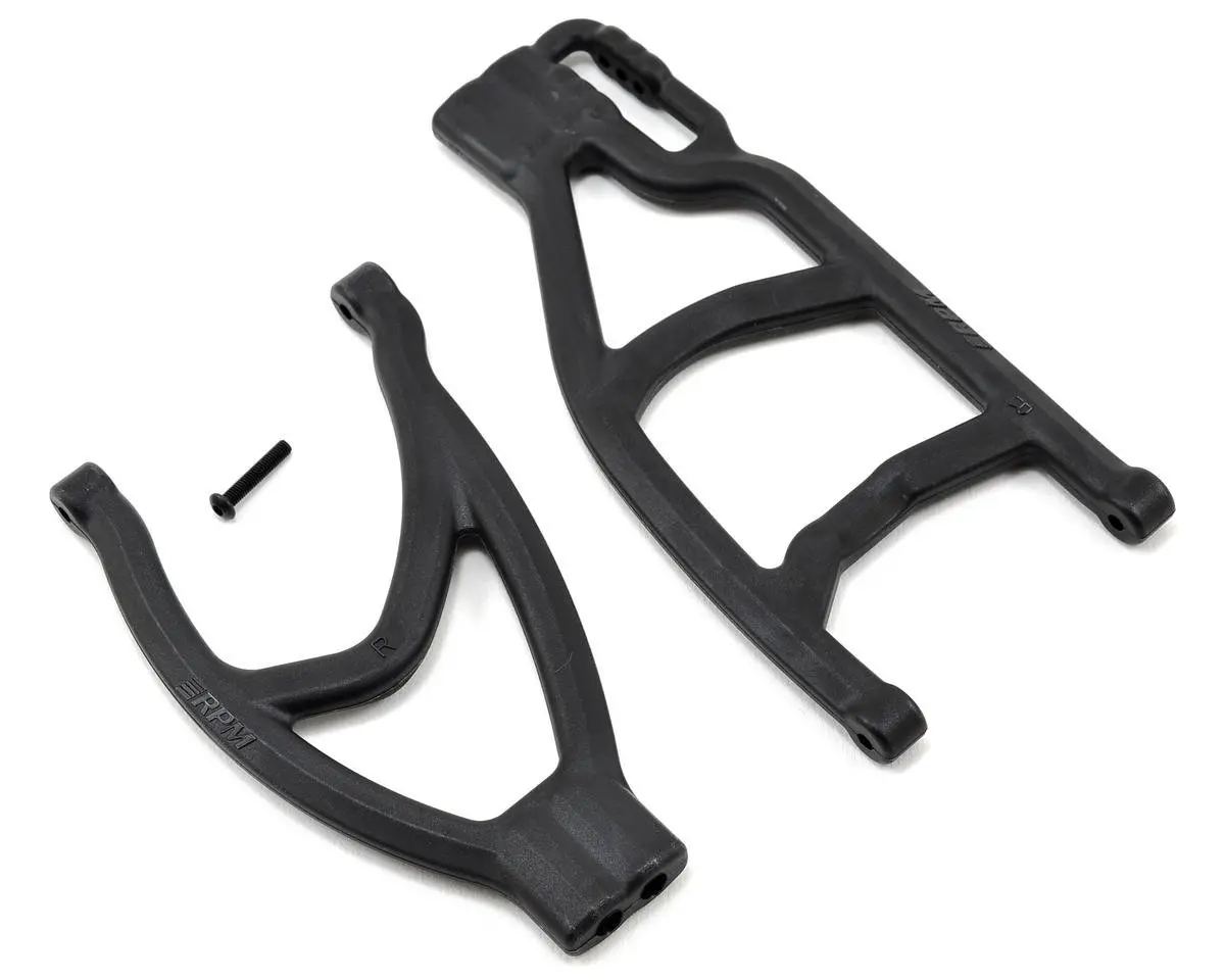 Rpm Traxxas Revo/Revo 2.0/Summit Extended Rear Right A-Arms (Black) 1