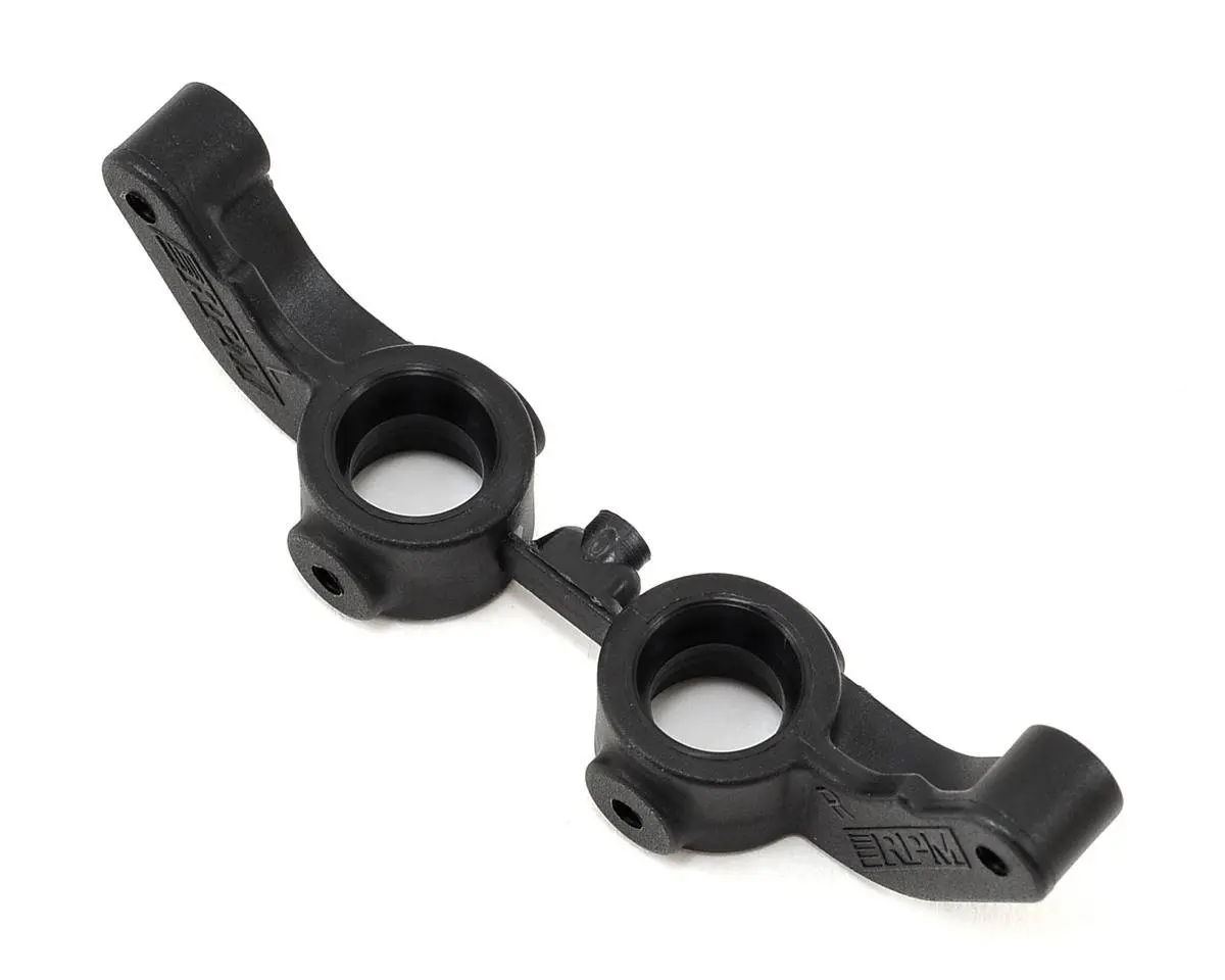 Rpm Ecx Front Spindle Steering Blocks (Black) 1