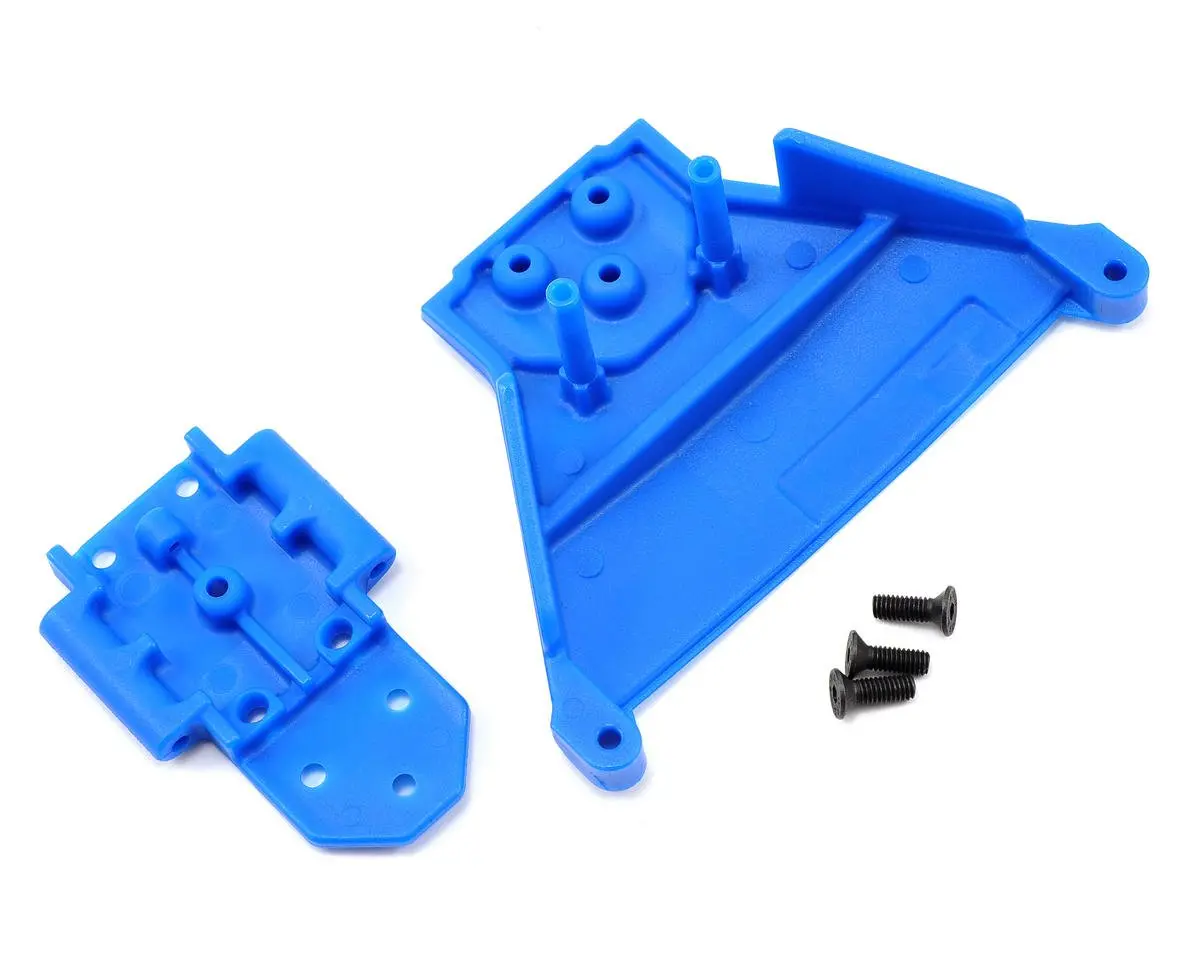 Rpm Slash Lcg 4X4 Front Bulkhead (Blue) 1