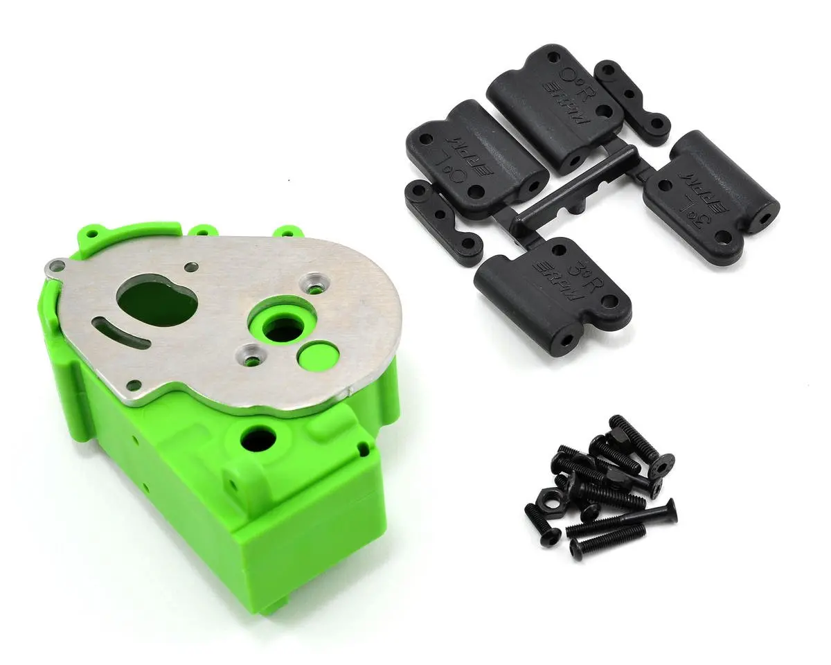 Rpm Hybrid Gearbox Housing & Rear Mount Kit (Green) 1