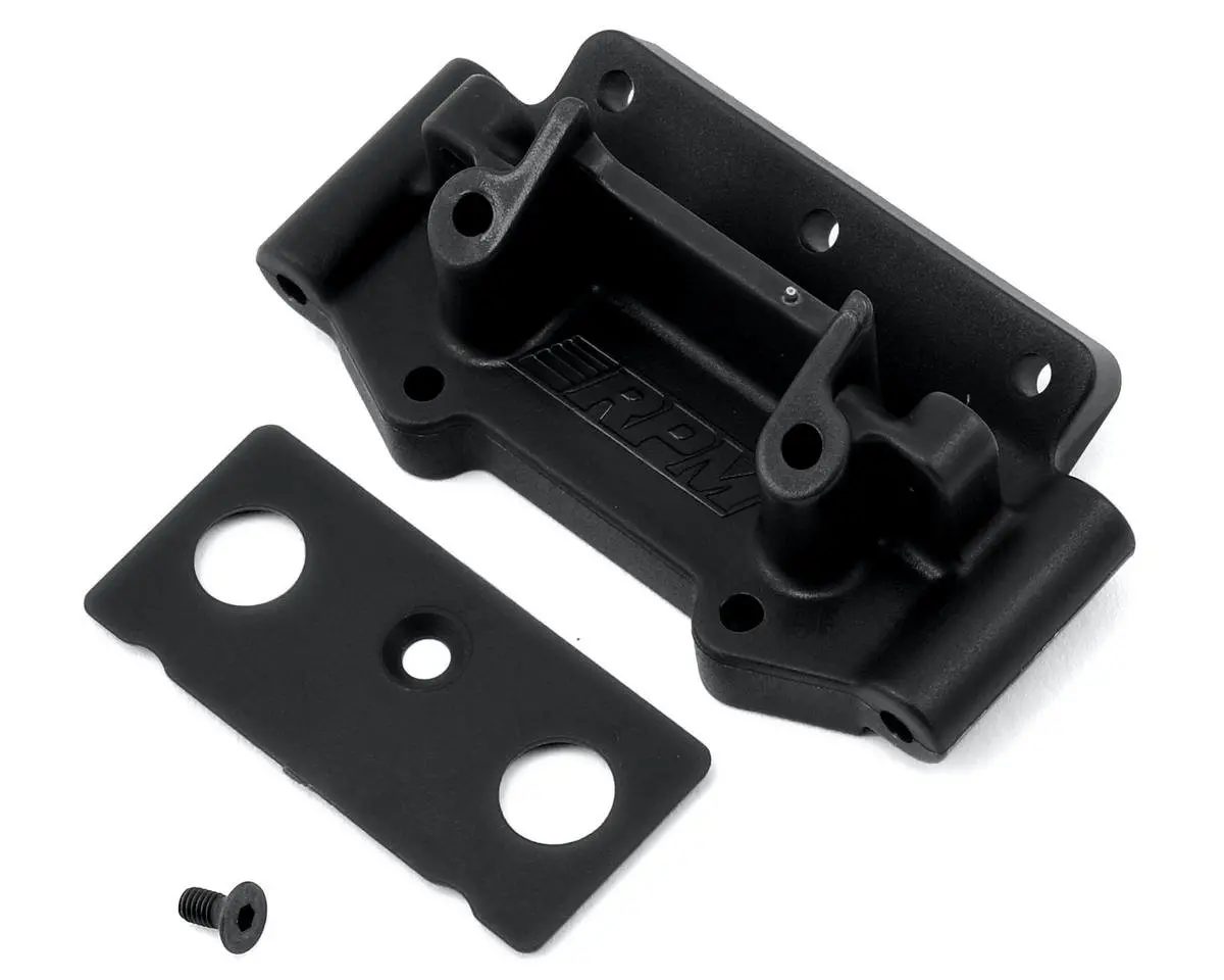 Rpm Traxxas 2Wd Front Bulkhead (Black) 1