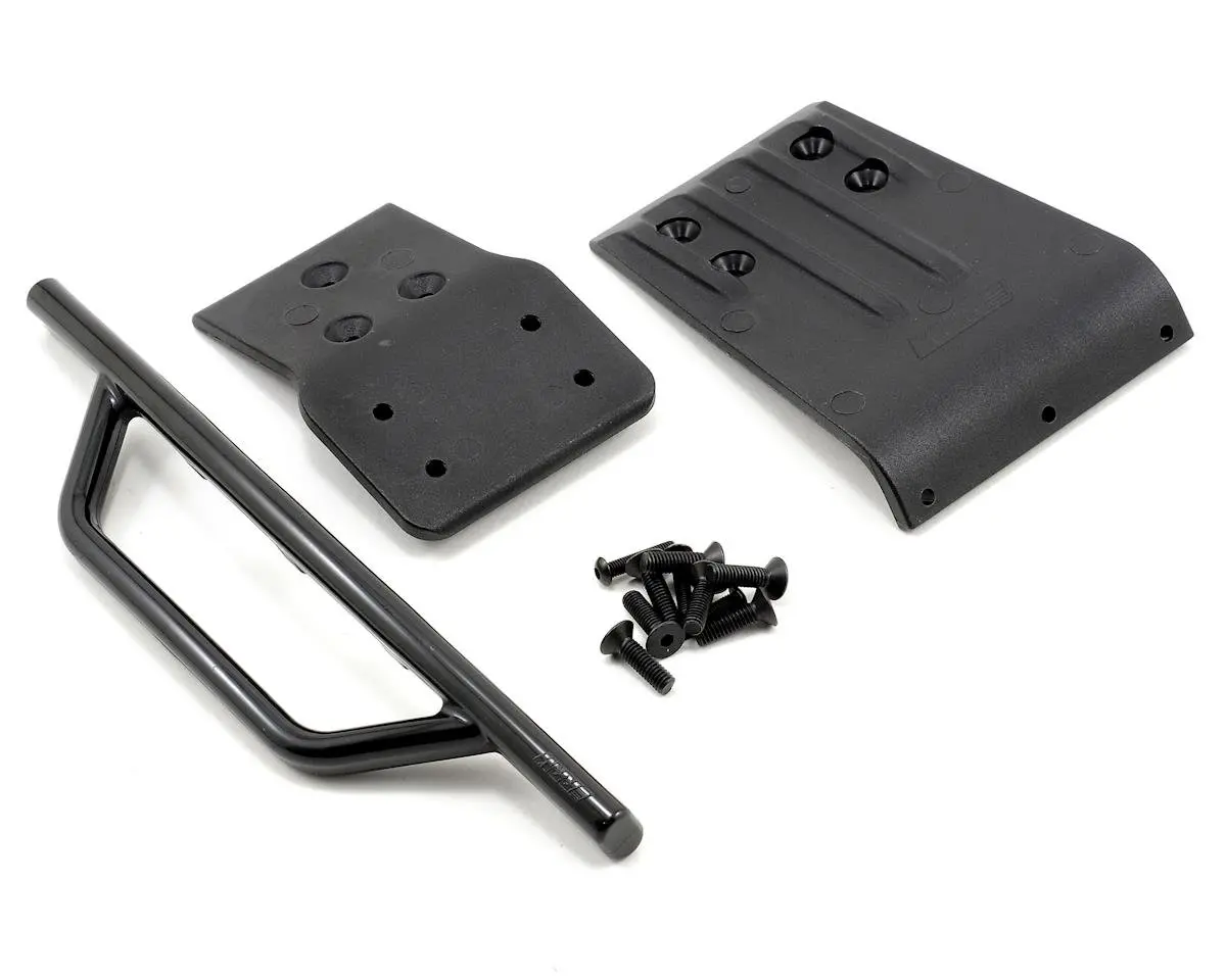 Rpm Traxxas Slash 4X4 Front Bumper & Skid Plate (Black) 1