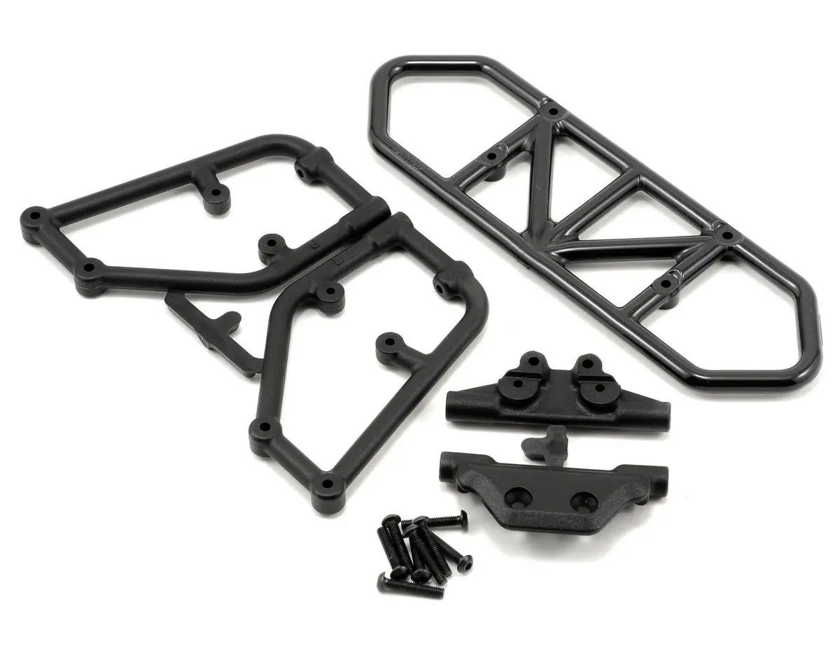 Rpm Rear Bumper (Black) (Slash 4X4) 1