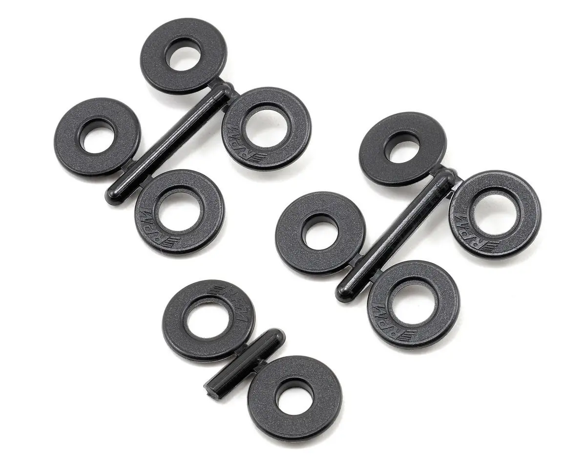 Rpm 3/16" Snap Tite Body Savers (Black) (5) 1