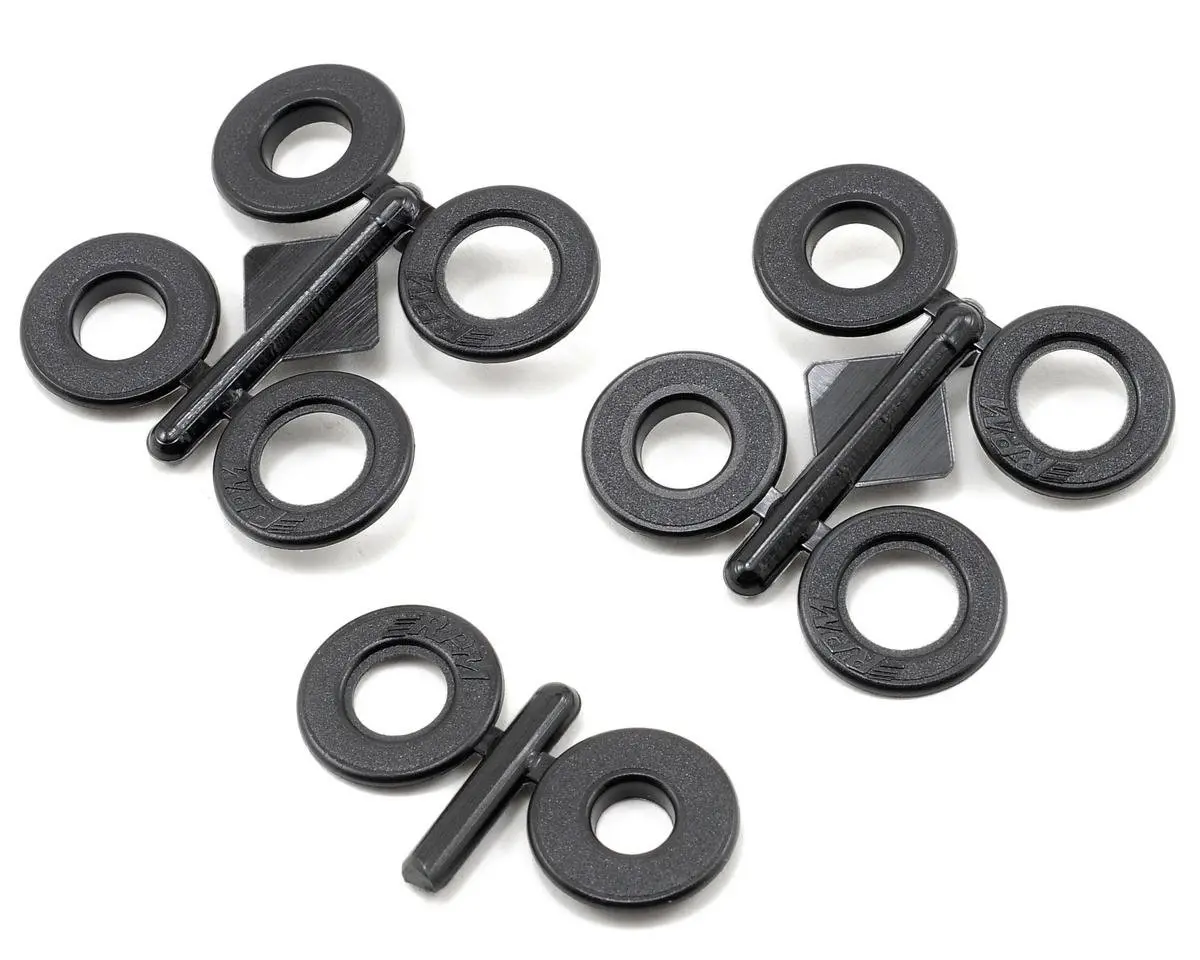 Rpm 1/4" Snap-Tite Body Savers (Black) (5) 1