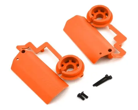 Rpm X-Maxx Shock Shaft Guards (Orange) 1