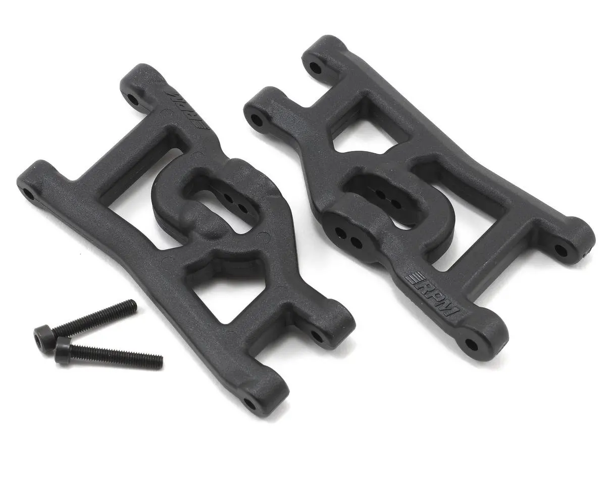 Rpm Front A-Arms (Black) (Nitro Rustler & Bandit) (2) 1