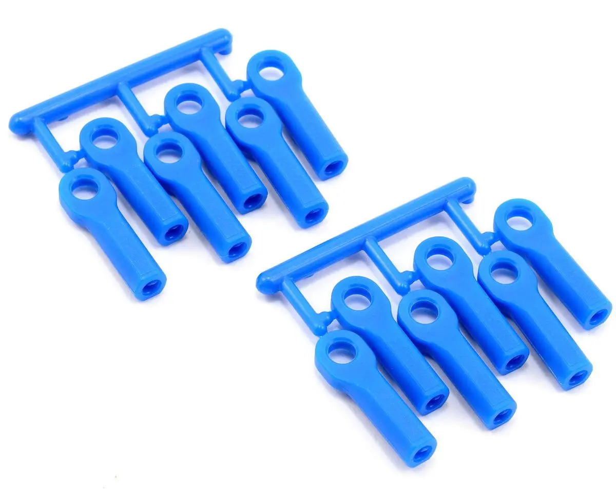 Rpm Long Traxxas Turnbuckle Rod End Set (Blue) (12) 1