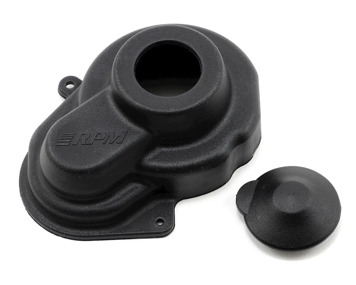 Rpm Traxxas Gear Cover (Black) (Xl-5/Vxl) 1