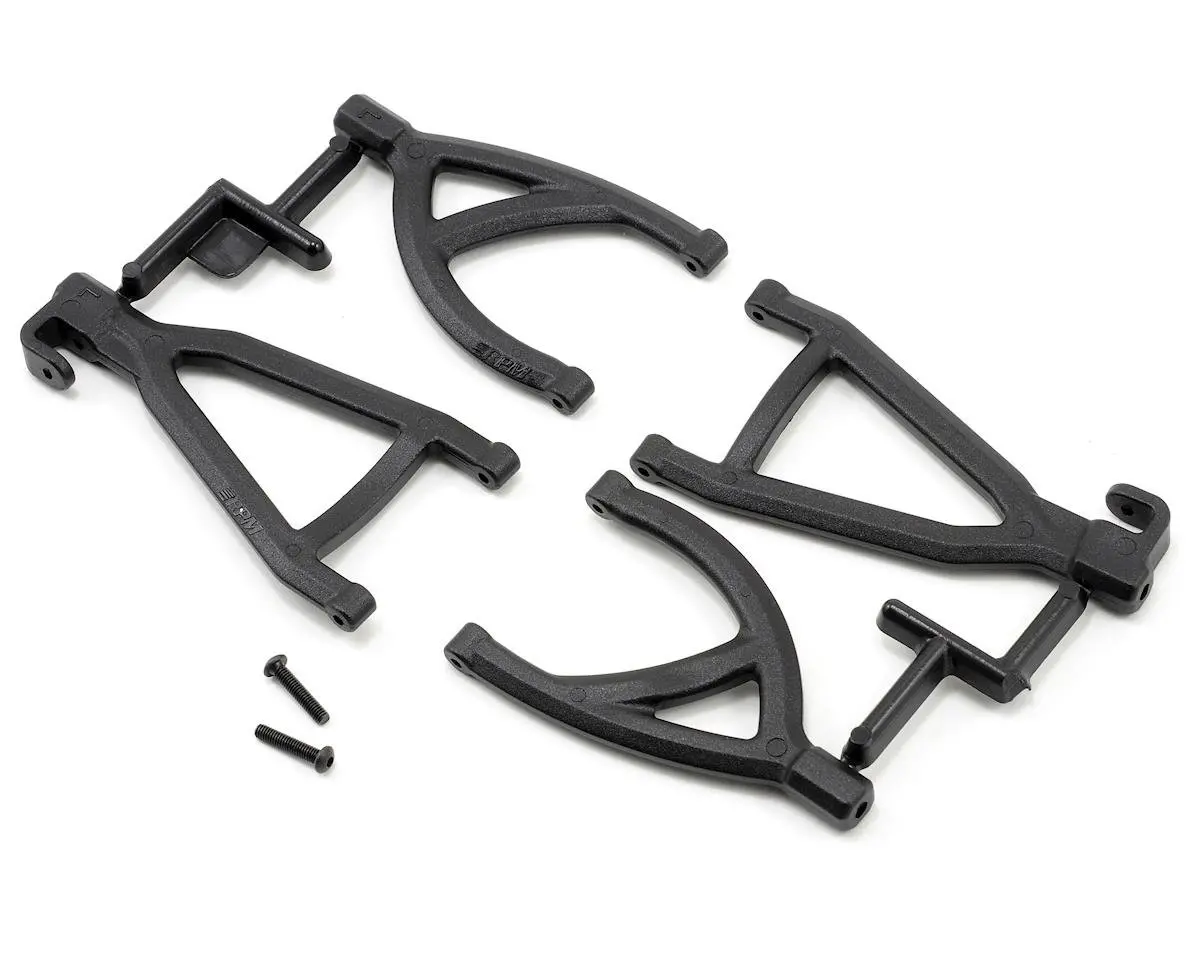 Rpm Rear Upper & Lower A-Arms (1/16 E-Revo) (Black) 1