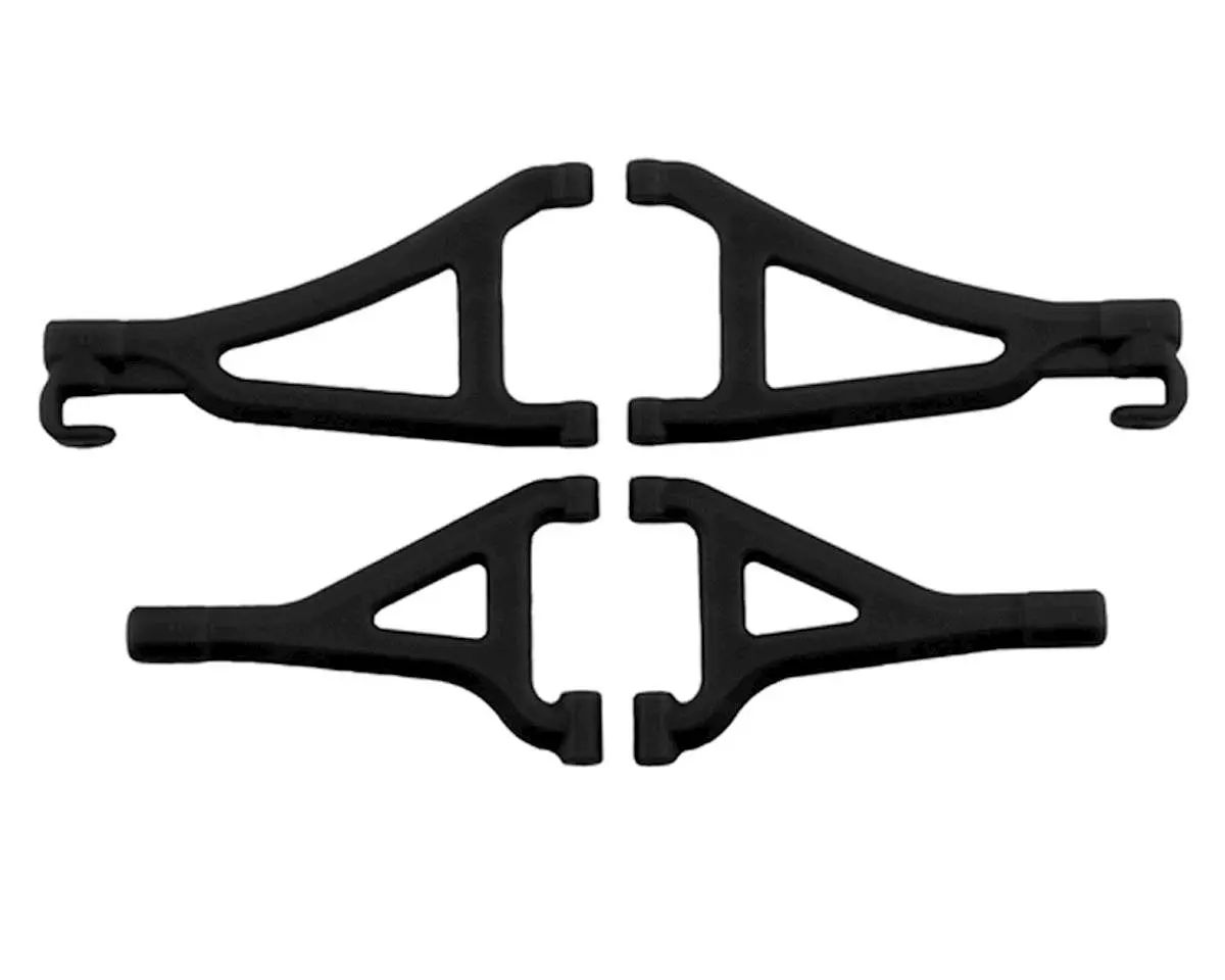 Rpm Front Upper & Lower A-Arm Set (1/16 E-Revo) (Black) 1