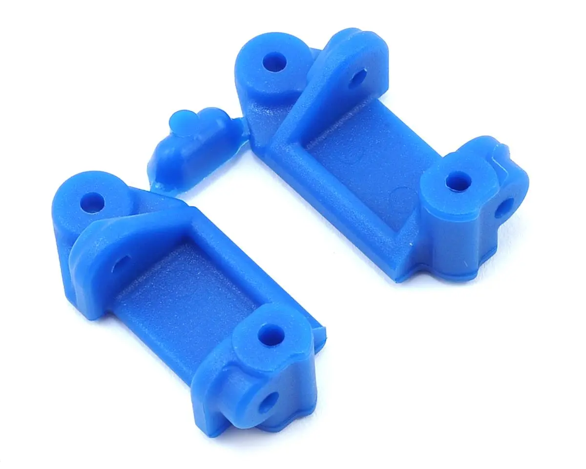 Rpm 30 Deg Caster Block Set (Blue) (2) (Rustler, Stampede, Slash) 1
