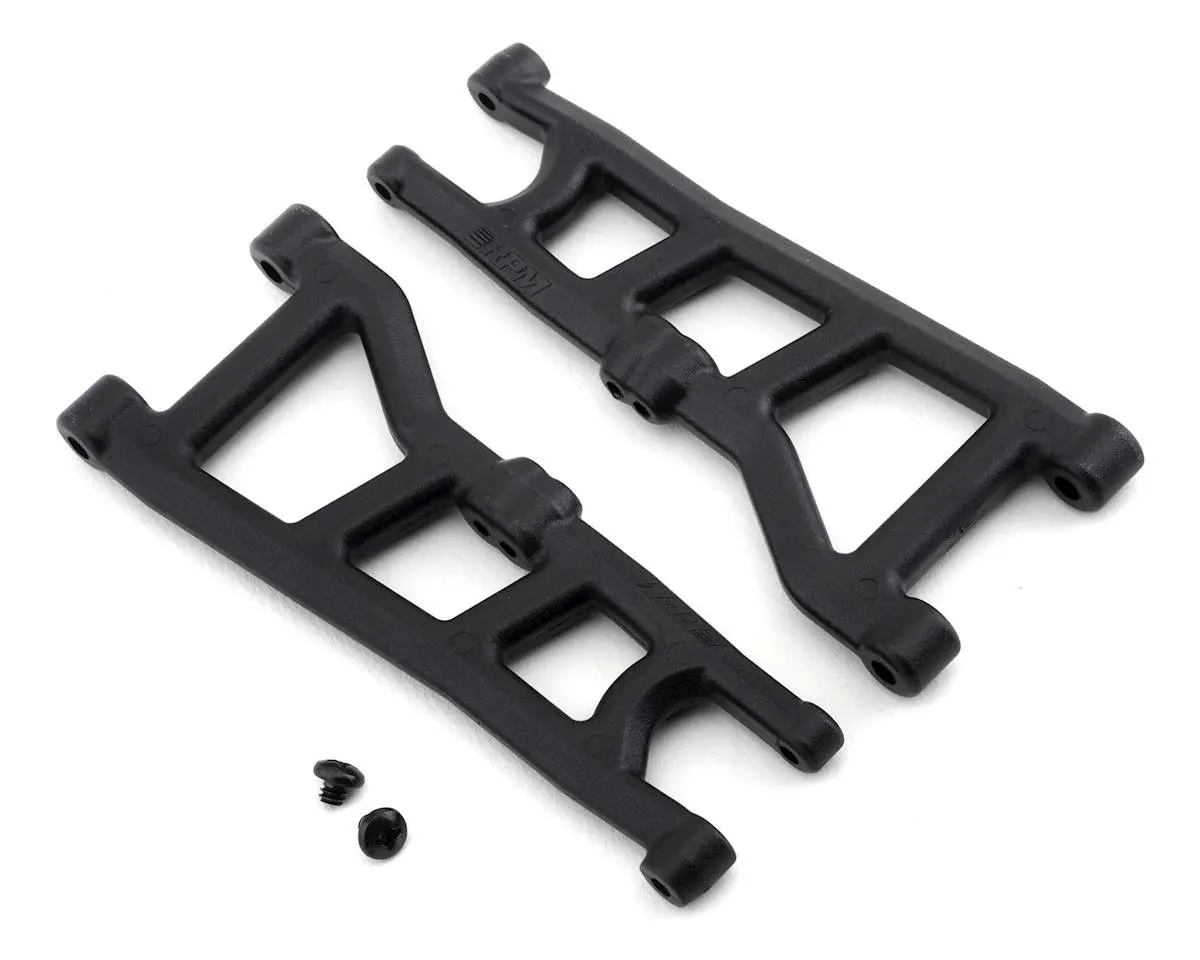 Rpm Arrma Typhon 4X4 3S Blx Front Suspension Arm Set (Black) 1