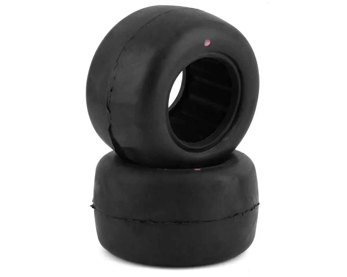 Raw Speed Rc Slick 2.2 Stadium Truck Tire (2) (Gumball (Pink)) 1