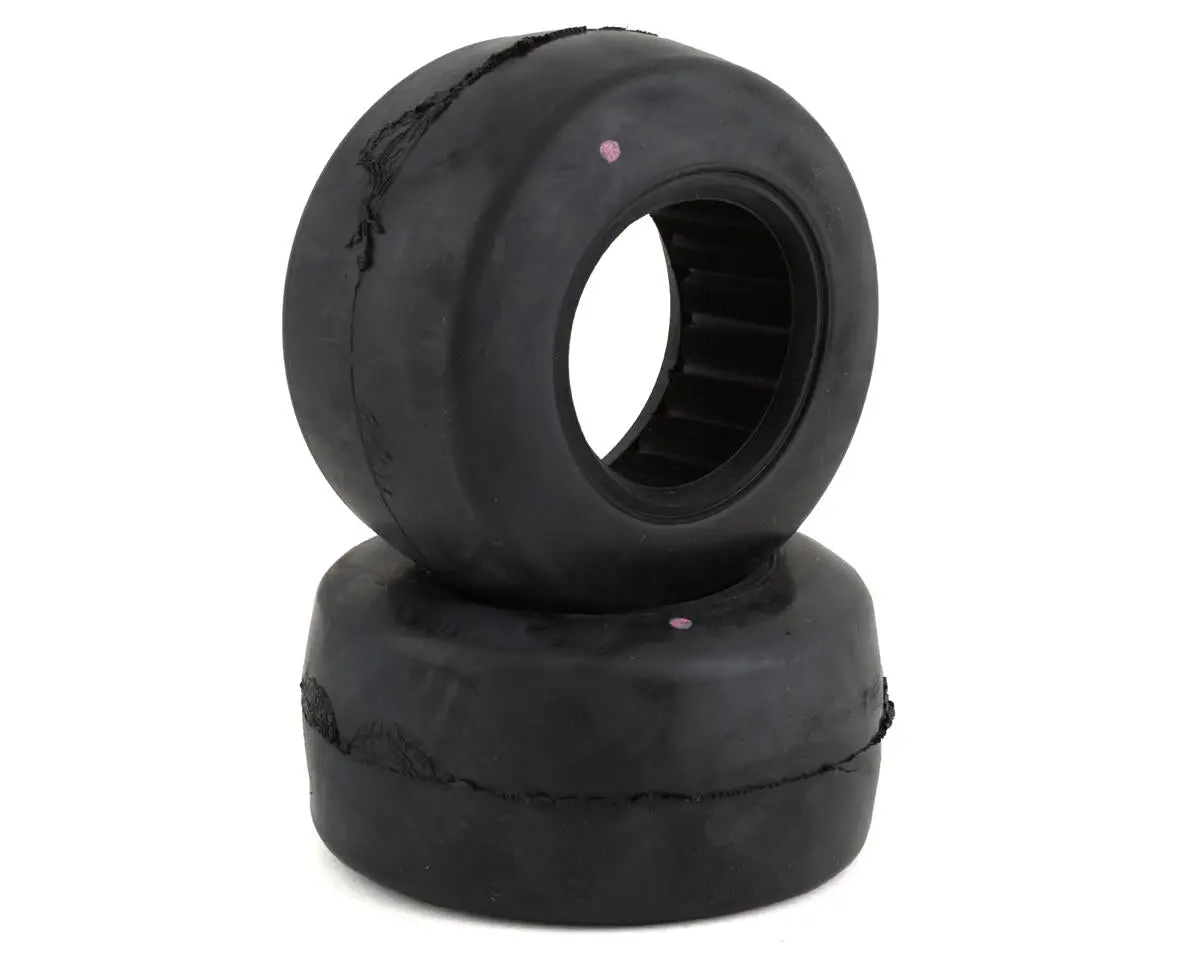 Raw Speed Rc Slick Short Course No Prep Drag Racing Tires (2) (Gumball (Pink)) 1