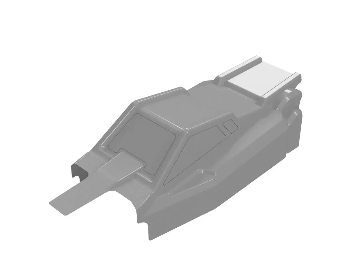 Raw Speed Rc Losi® Micro-B™ Darkstar 1/24 Buggy Body (Clear) 1