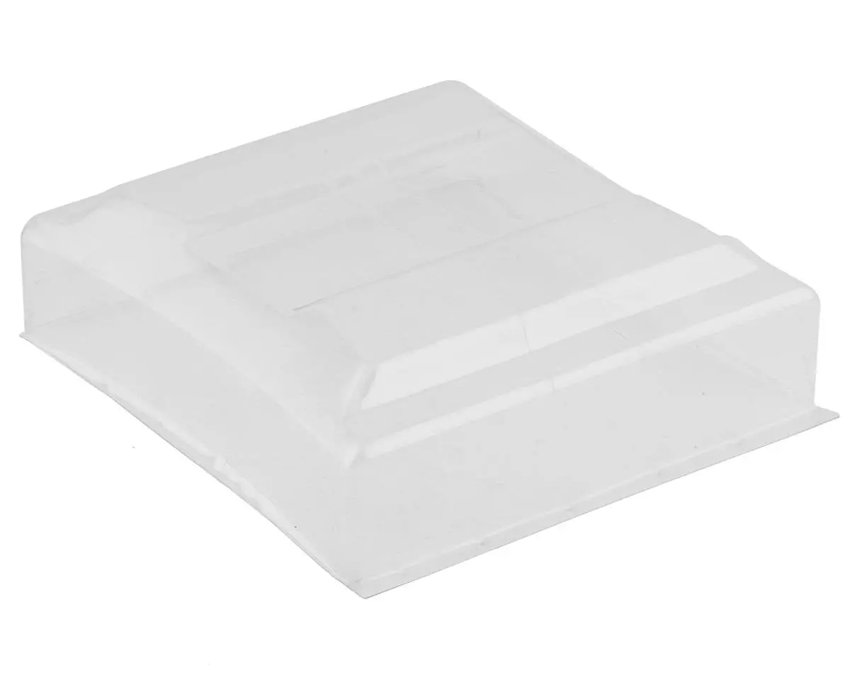 Raw Speed Rc 1/10 Scale Buggy Rear Wing (Clear) (6") 1