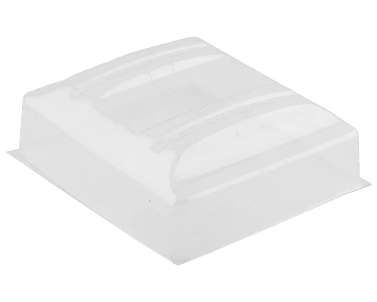 Raw Speed Rc 1/10 Scale Buggy Rear Wing (Clear) (7") 1