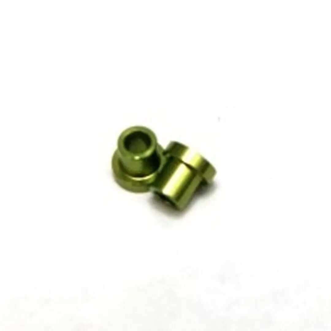 St Racing Aluminum Replacement Upper Shock Bushing Rear Green 1