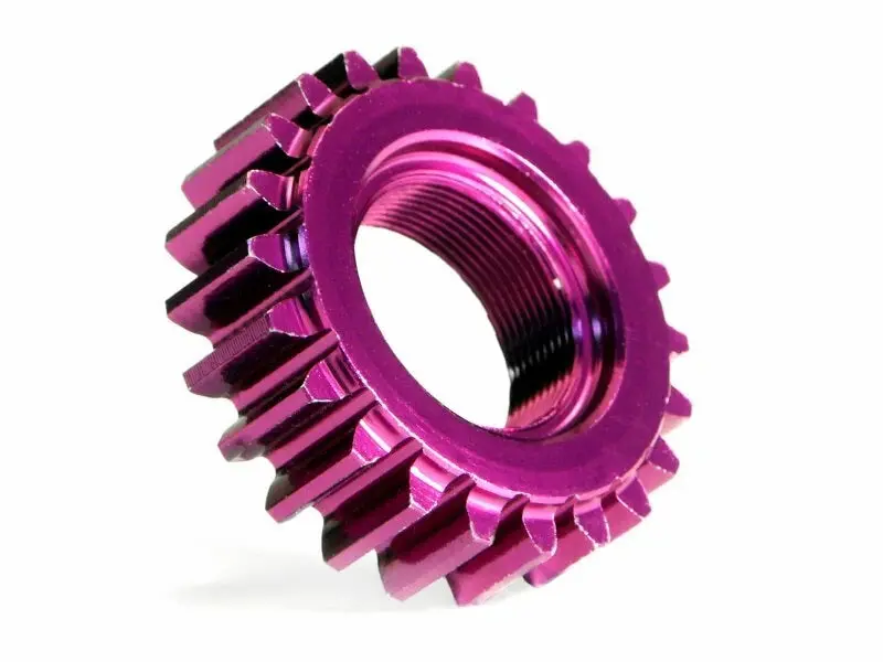 Hpi Nitro 3 2 Speed 22 Tooth 32 Pitch Pinion Gear Aluminum Purple (1) 1