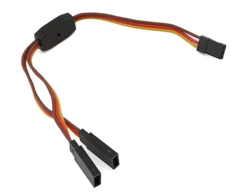 Samix Jr Y-Harness Connector Leads (1 Male To 2 Female) (150Mm) 1