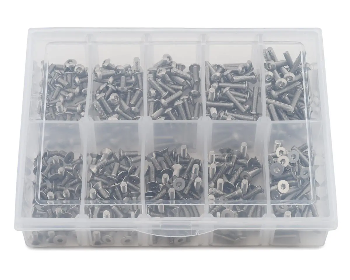 Samix Stainless Steel M3 Screw Set W/Storage Box (350) 1