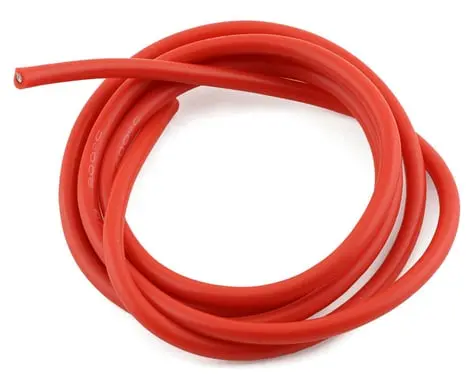 Samix Silicon Wire (Red) (1 Meter) (13Awg) 1