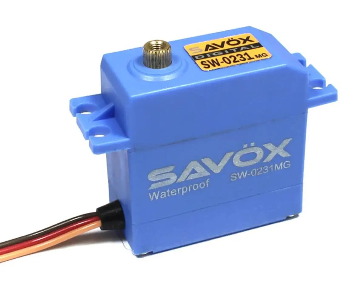 Savox Sw-0231Mgp "Tall" Waterproof Metal Gear Digital Servo 1
