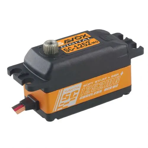 Savox Low Profile Digital Servo Super Speed W/ Soft Start, 0.07Sec / 97.2Oz @ 6V 1