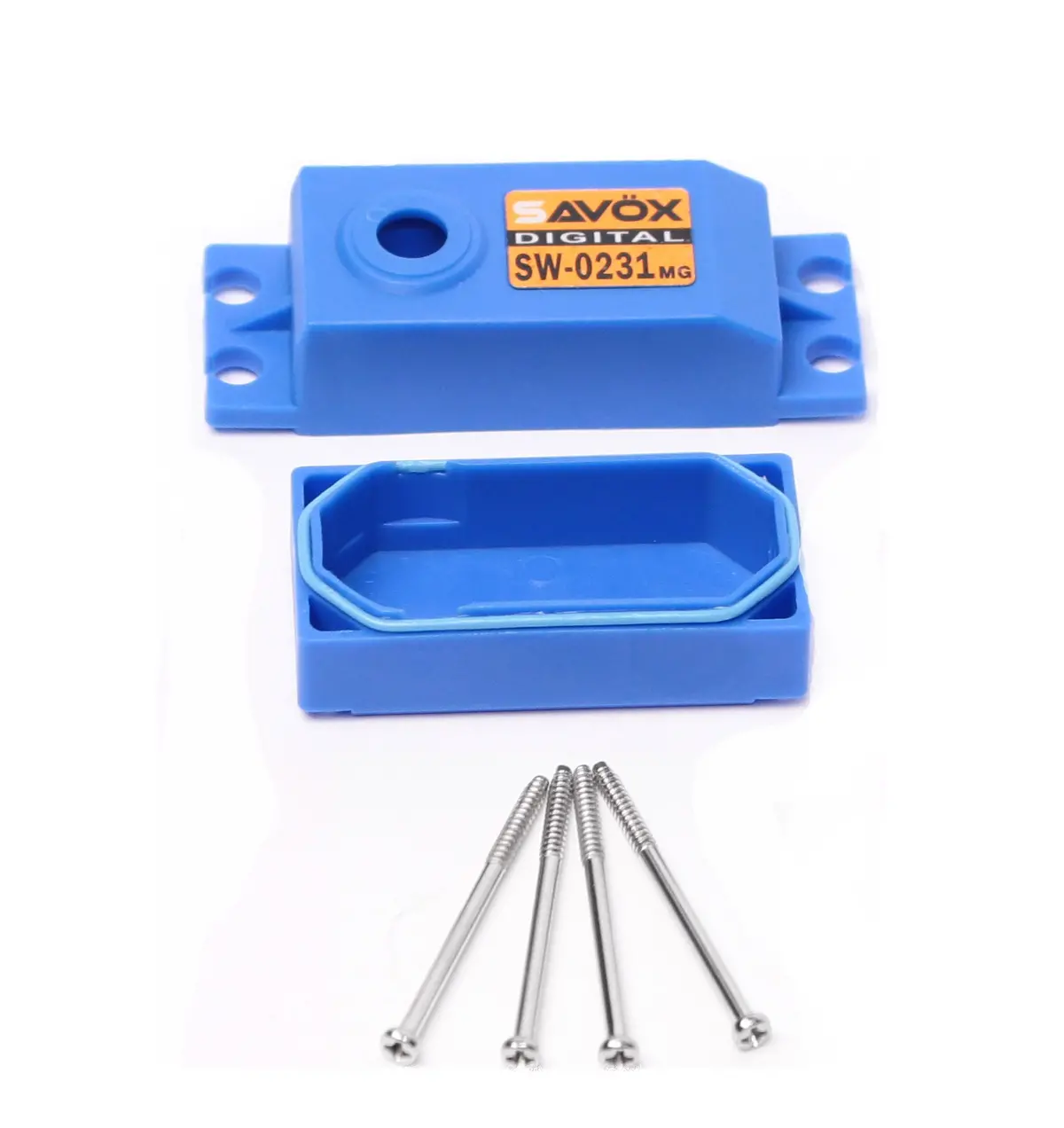 Savox Top And Bottom Servo Case With Screws For Sgsw0231mg 1