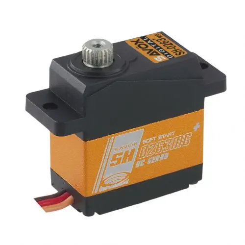 Savox Sh-0263Mg Metal-Gear, Digital, Micro Servo Is Quick And Built Tough. 1