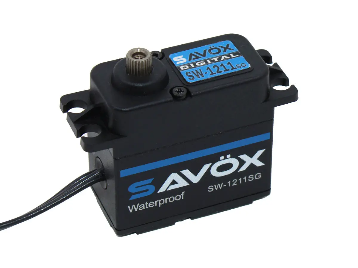 Savox Sw-1211Sg Black Edition Waterproof Digital Servo (High Voltage) 1