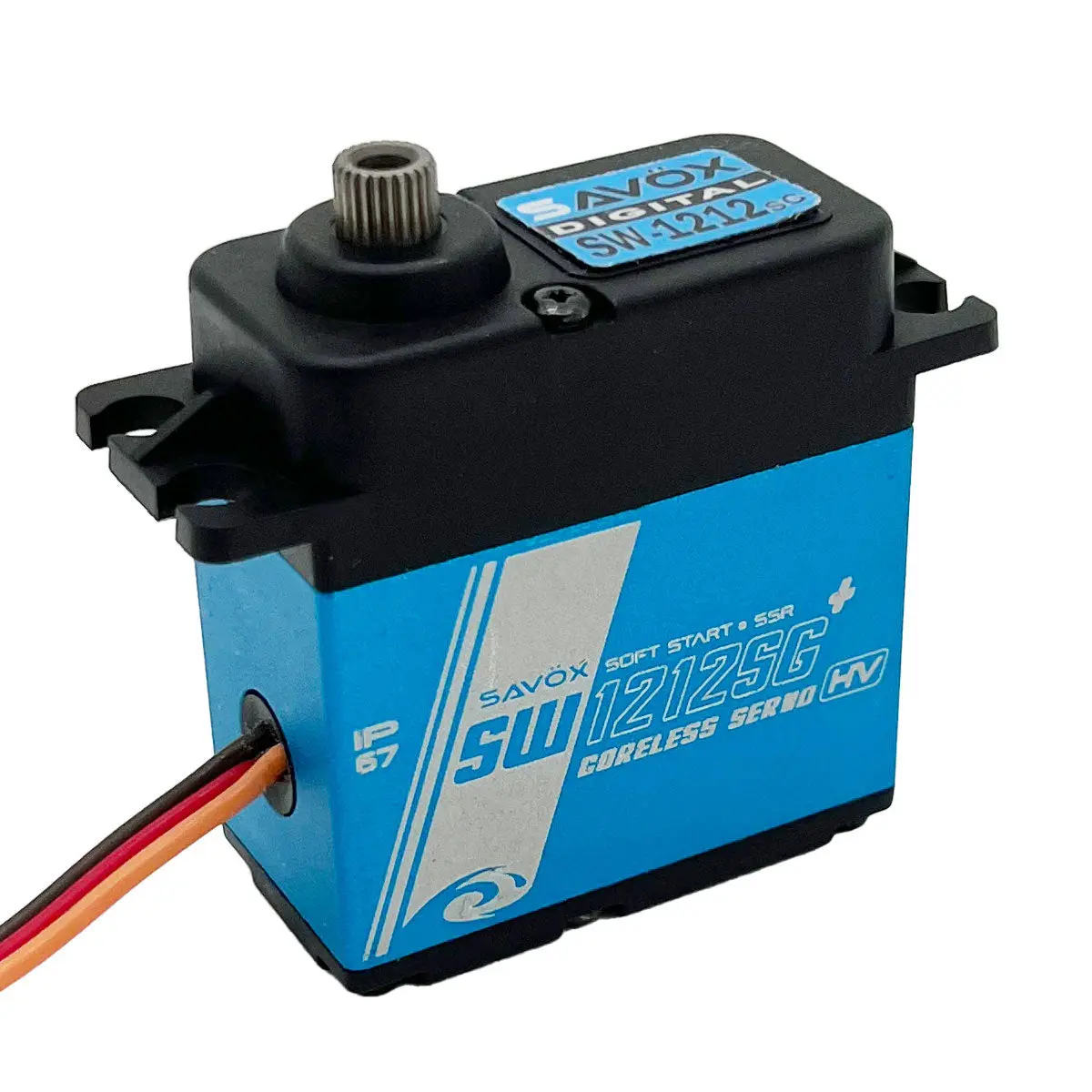 Savox Waterproof, High Torque, High Voltage Coreless Digital Servo, 0.14 Sec / 638Oz @ 7.4V 1