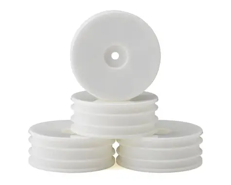 Schumacher 12Mm Hex Rev-Lite 1/10 Touring Car Sst Narrow Rims (White) (4) (20Mm) 1