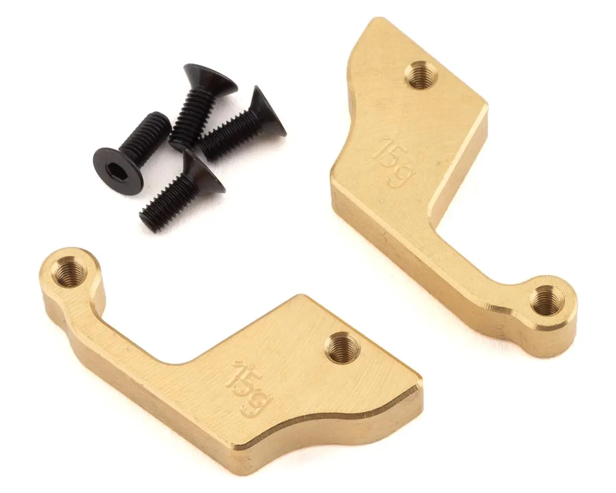 Schumacher Cougar Laydown Brass Rear Weight (2) (15G) 1