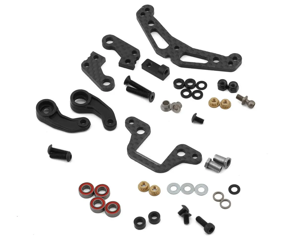 Schumacher Recon Carbon Fiber Steering Assembly Set For L1r 1