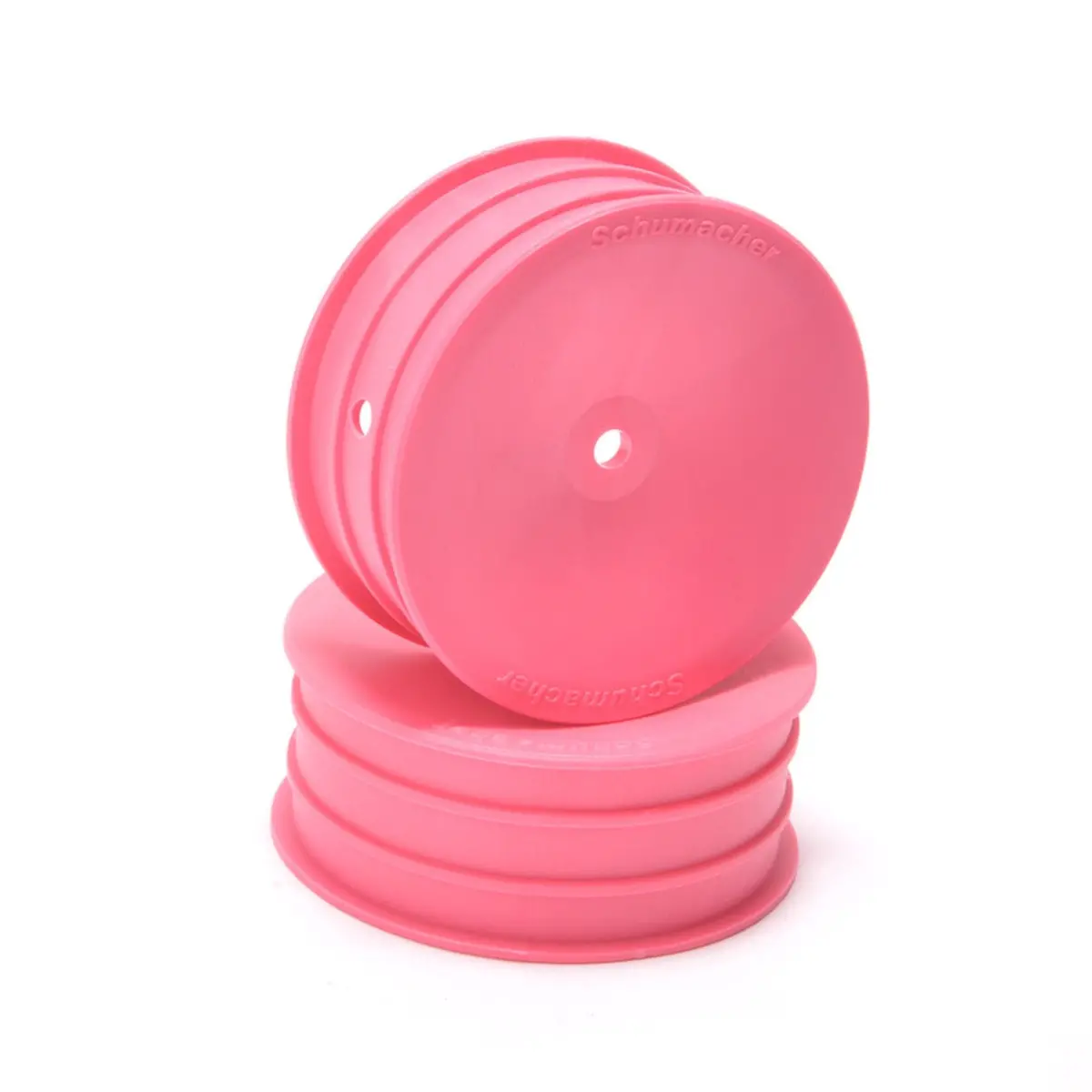 Schumacher Wheel; Hex Front - Pink - 2Wd - Pr 1