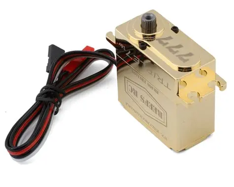 Reefs Rc Triple7 14V Programable High Torque Steel Gear Digital Servo (High Voltage)(Brass Edition) 1
