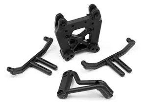 Hpi Shock Tower/Body Mount/Roll Bar Set, Savage Xs 1